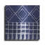 «Blue Shibori D» par Linda Woods, art mural en métal Brayden Studio®-1049821472