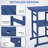 3 Piece Outdoor Adirondack Bar Chairs And Table-1265557292