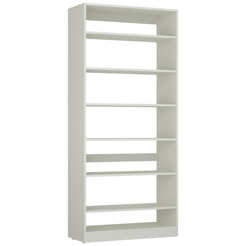 Module For Closet System With 6 Shelves – 84"36"16" - White, White