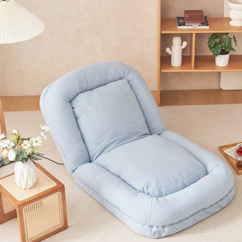 Le salon et la chambre à coucher bleus peuvent être rabattus et réglables pour offrir plus de polyvalence, Blanc