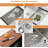 Workstation 33-Inch Drop-In 16 Gauge Kitchen Sink R10 Radius Stainless Steel Kitchen Sink Single Bowl With Intergrated Ledge & Accessories  -33"X22"X10"-121213382