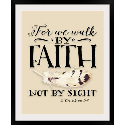 «For We Walk» par Tara Moss - reproduction d'art textuel