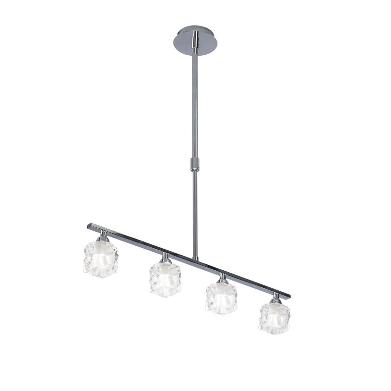 Klingensmith 4 - Light Kitchen Island Pendant, Oxide Metal
