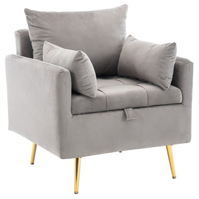 Karpeta Velvet Armchair