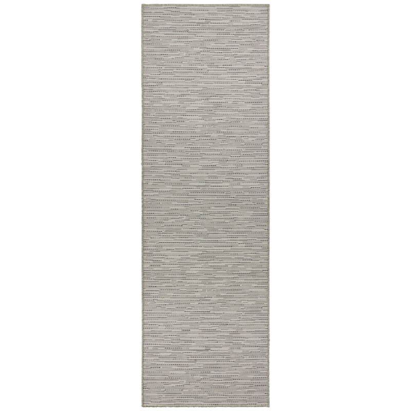 Flatweave Cream/Grey Rug, Runner 80 x 500 cm