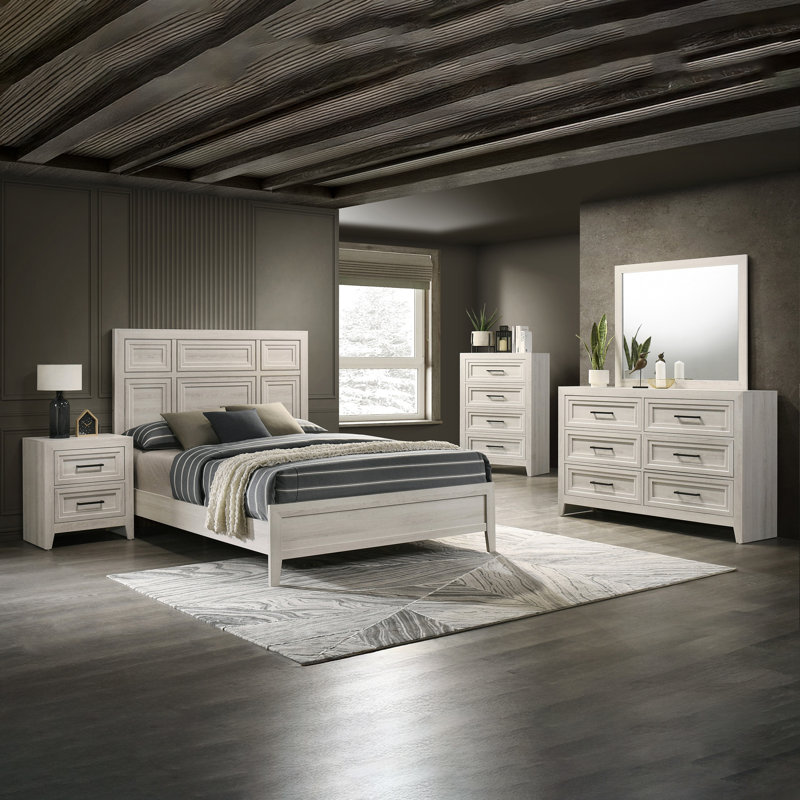 Commode contemporaine à 4 tiroirs 1Pc