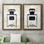 Glitter Perfume I - ensemble de 2 peintures sur toile encadrées-1622702593-1622702596
