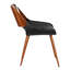 Chaise d'appoint en noir nairn-175398360