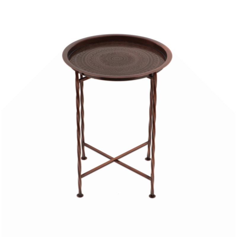 CB TRAY TABLE COPPER