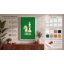 Chess in Green Geometric - Wrapped Canvas-2035354141-2035354142
