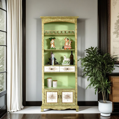 Bibliothèque de style champêtre