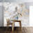 Golden Mist On White Marble-1127148368