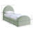 Chiu Chenille Fabric Upholstered Trundle Bed-1544829173