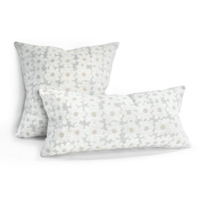 Daisy Performance Pillow Cover & Insert