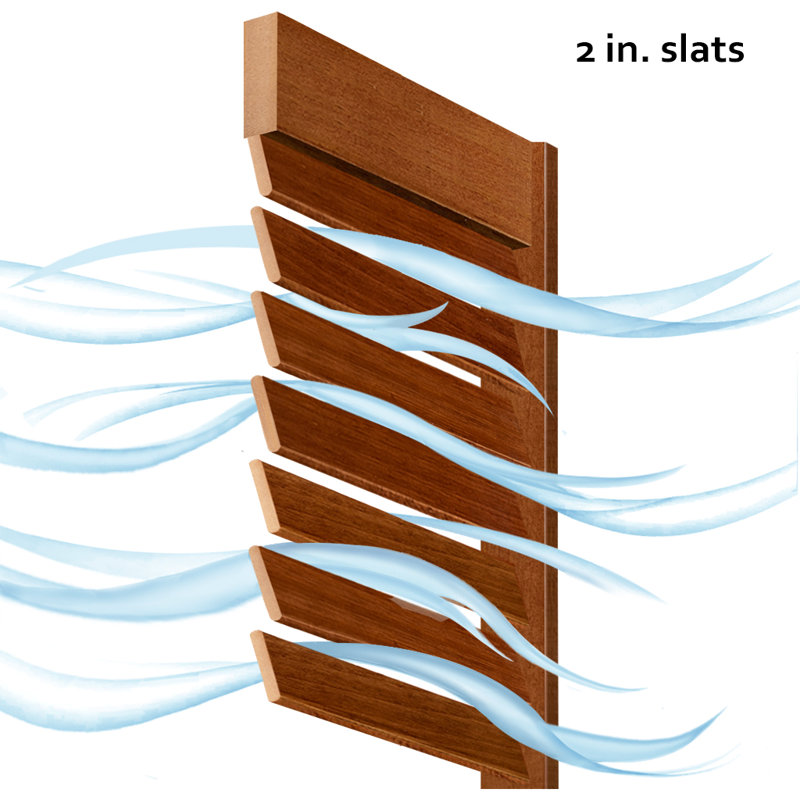 Natural Pine Louvered Bi-Fold Closet Door 30x80