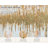 Gold Textured Abstract Canvas Wall Art, Handmade Texture & Foil Effect, Neutral Horizontal Decor-695232967