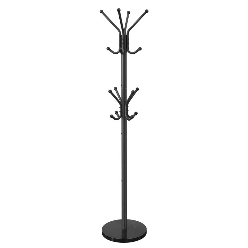 Steel Freestanding 16 - Hook, Black