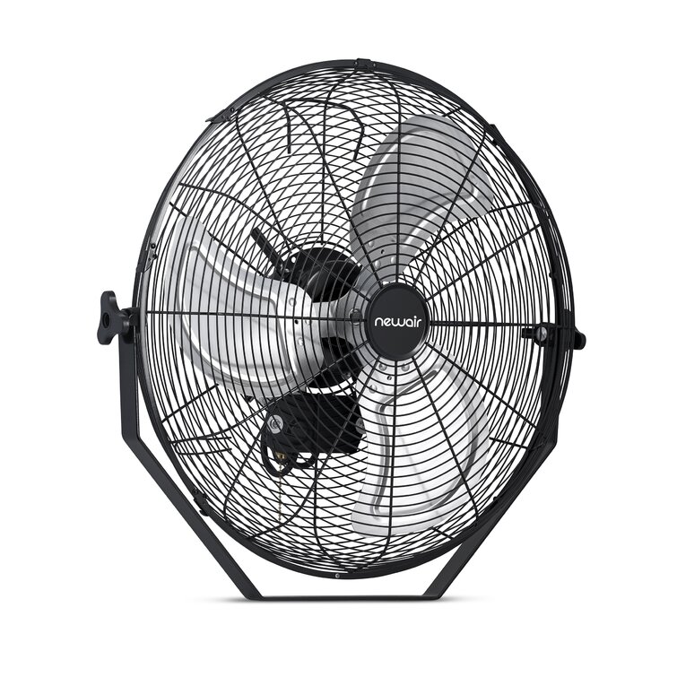 Newair 18” Outdoor High Velocity Wall Mounted Fan with 3 Fan