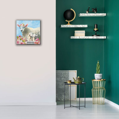 «Farm Animal Beauties B» par Jean Plout, art mural sur toile