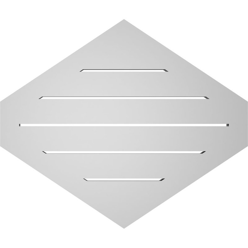 Pente verticale verticale en uréthane 8 pi, 1.5" H x 26" W x 22" L