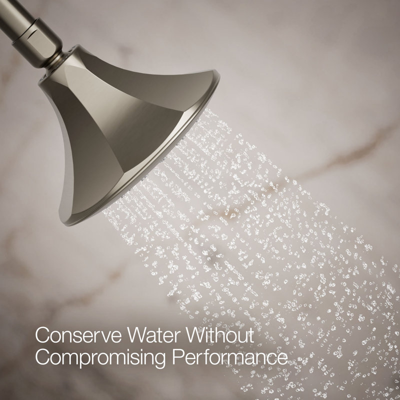 Memoirs Full/Standard Fixed Shower Head, Vibrant  Brushed Nickel