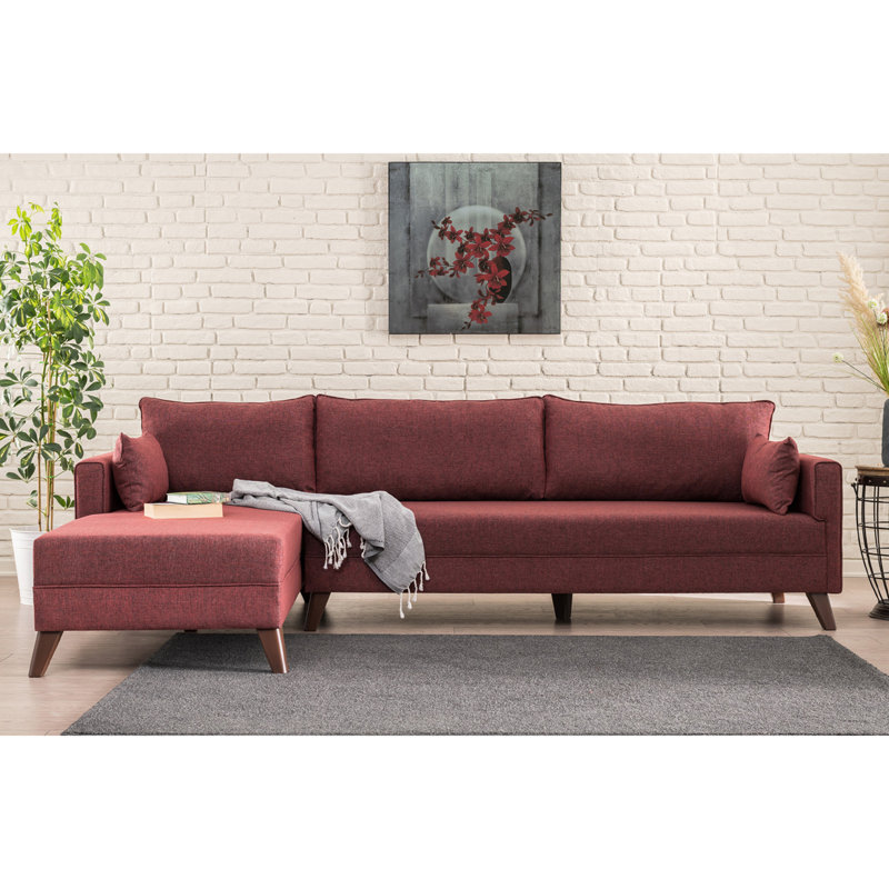 Schaff Sofa & Chaise, Left Hand Facing