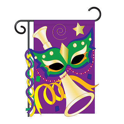 Drapeau de maison Jojo Mardi Gras