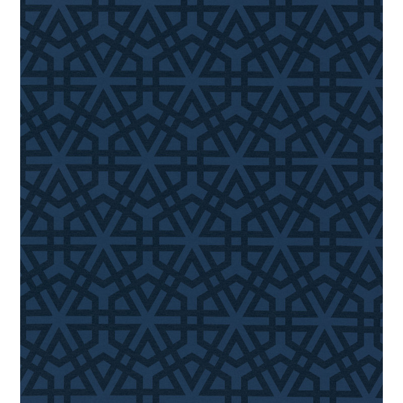 Isola Lisbon Weave Fabric, Indigo