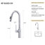Bothwa Home 18.83" CUPC Certified Pull-Down Kitchen Faucet-119337331