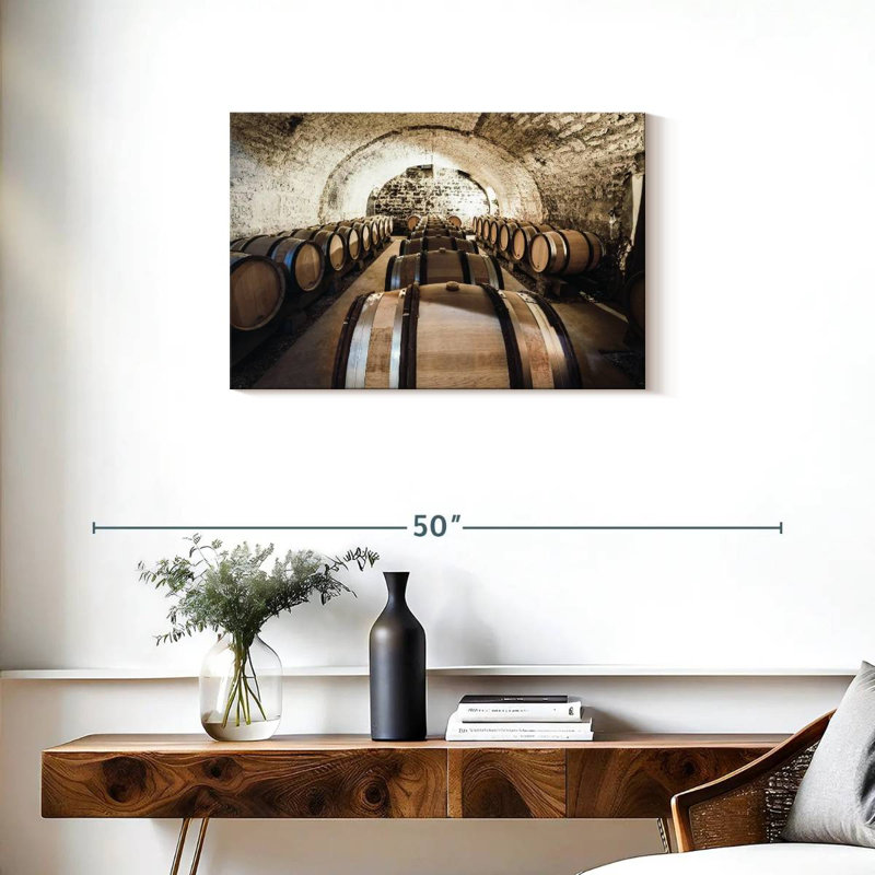 Yarlin Ancient Wine Cellar, 20" H x 30" W
