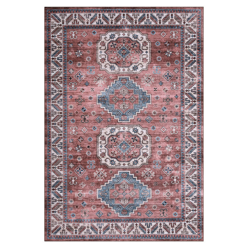 Rectangle Abstract Washable Area Rug, Rectangle 120 x 170 cm