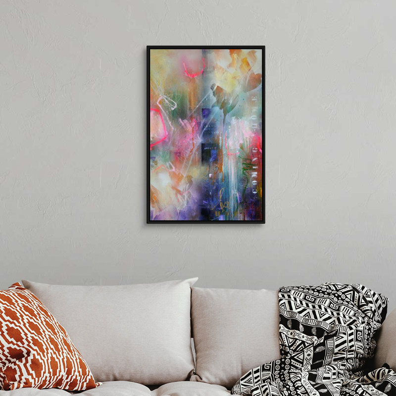Reproduction d’art sur toile, "Coming Home no. 3" par BEA garding Schubert, H 32 po x l 22 po x P 1,75 po, Cadre noir