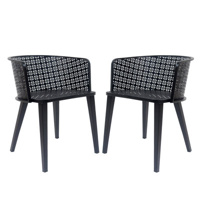 Milan Outdoor Dining Chair(Set Of 2)