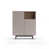 Walnut/Taupe/Black