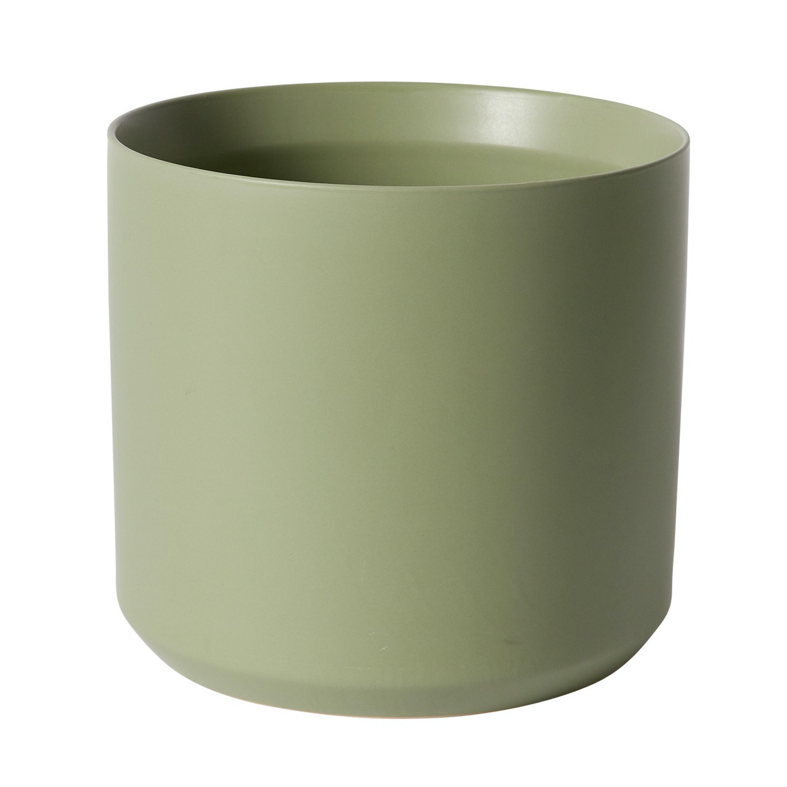 Parsons Handmade Ceramic Pot Planter, Green, 2.75" H x 3.25" W x 3.25" D