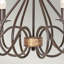 Benelva 6 - Light Candle Style Chandelier