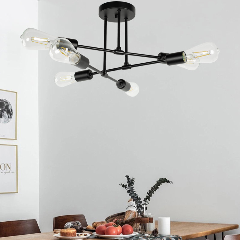 Lustre à 6 lumières Mehseti