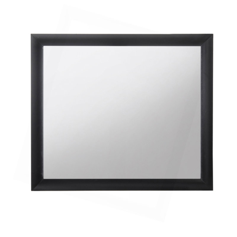 Miroir chic et polyvalent à finition moderne, Noir
