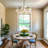 3 Light Dimmable Botanical Decorative Creative Flower Chandelier