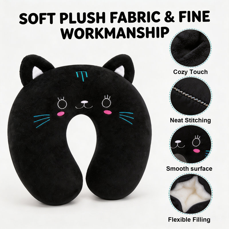 【Rentrée scolaire】 Ensemble de 2 coussins en forme de U pour enfant