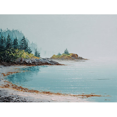 Art mural sur toile Foggy Coast