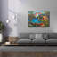 «Epic Graffiti», «pittoresque camping» par John Zaccheo, art mural sur toile, 54 po x 40 po