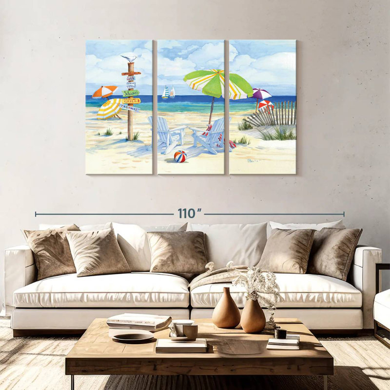 Chaises Adirondack Gillard Beach Signs, H 48 po x l 74 po