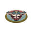 Hand Tufted Wool Area Rug in Teal/Red/Pink-57906891