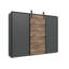 Tripper 3 Door Manufactured Wood Wardrobe