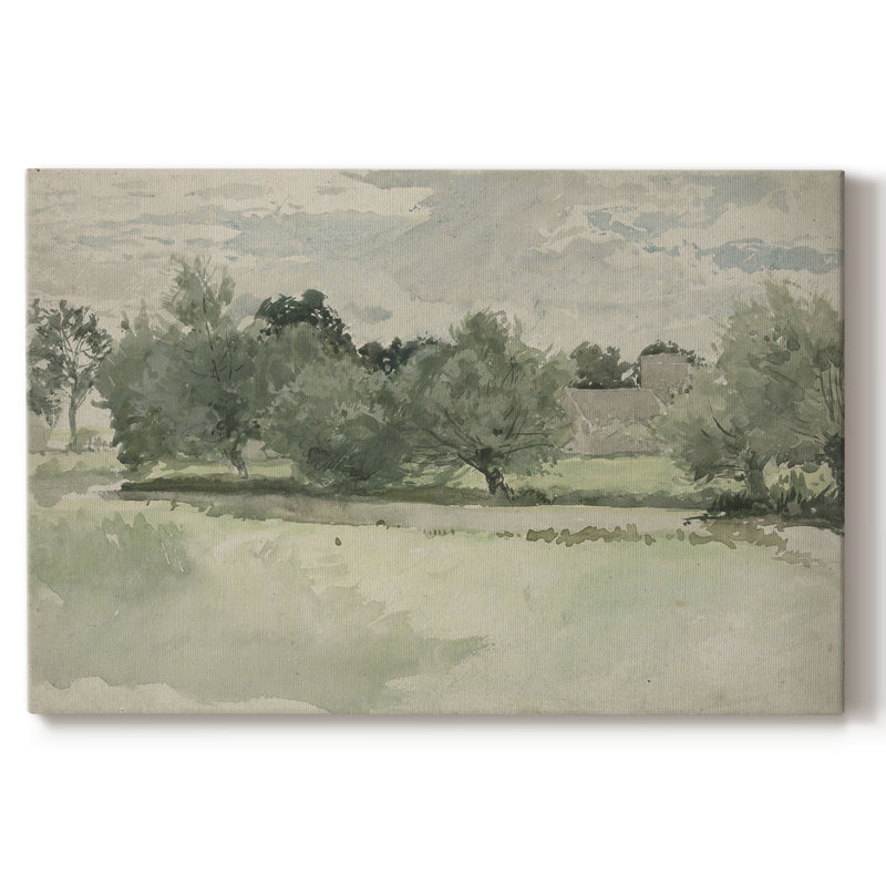 Paysages rétro-Cccxciv -Galerie enveloppée Cavas, 40 x 60