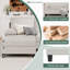 3-Piece Upholstered Sectional for Living Room-1596230871