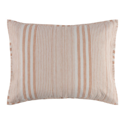 Carolina Sky Stripe Quilted Sham
