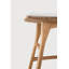 Osso Outdoor Teak Bar Stool-1151999404