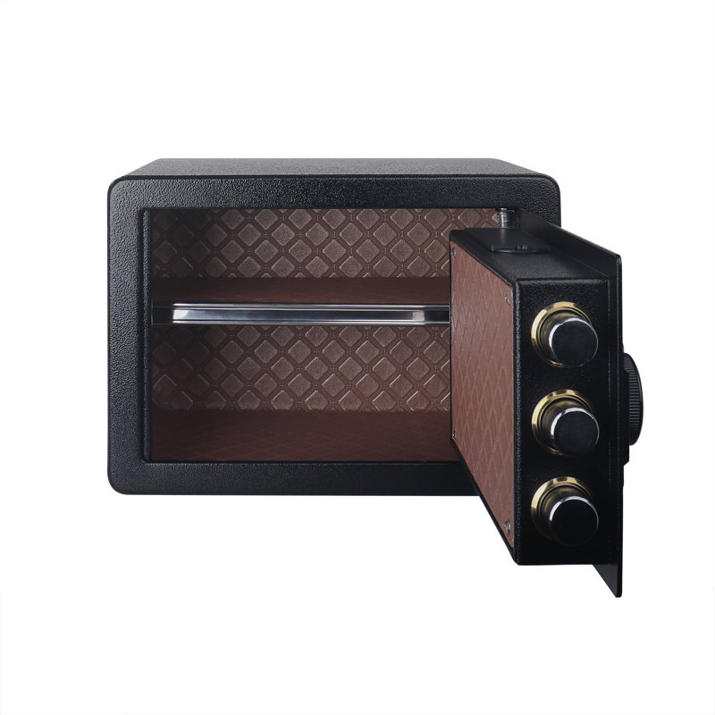 Verrou, Noir, Fer, H 9,84 po x l 13,78 po x P 9,84 po